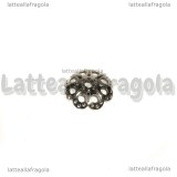 10 Coppette filigranate in acciaio inox 9x2mm